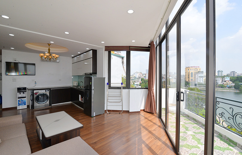 Căn Hộ View Hồ Tuyệt Đẹp, Mới 100% Cho Thuê Full Đồ Và Dịch Vụ 9