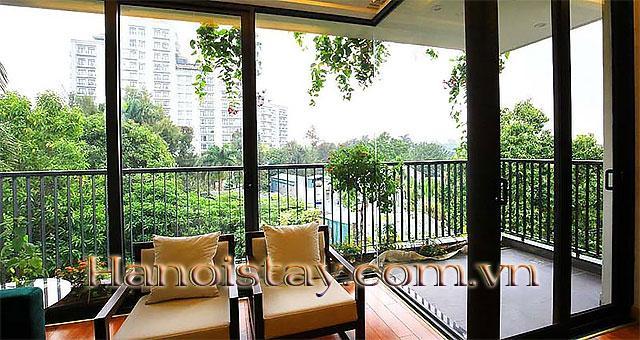 Căn Hộ Dịch Vụ 2 Phòng Ngủ Với Ban Công Tuyệt Đẹp Và Thoáng Cho Thuê Ở Đặng Thai Mai, Tây Hồ 10