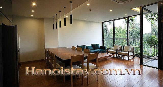 Căn Hộ Dịch Vụ 2 Phòng Ngủ Với Ban Công Tuyệt Đẹp Và Thoáng Cho Thuê Ở Đặng Thai Mai, Tây Hồ 5