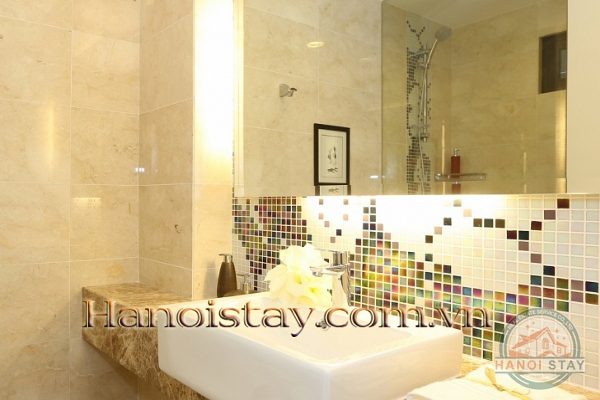 Cho thuê Căn hộ dịch vụ Hoàng Thành Tower đẹp phong cách phương Tây sang trọng, thanh lịch, trang nhã 3