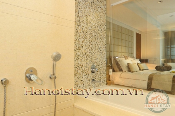 Cho thuê Căn hộ dịch vụ Hoàng Thành Tower đẹp phong cách phương Tây sang trọng, thanh lịch, trang nhã 10