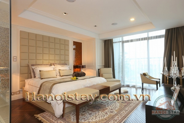 Cho thuê Căn hộ dịch vụ Hoàng Thành Tower đẹp phong cách phương Tây sang trọng, thanh lịch, trang nhã 11