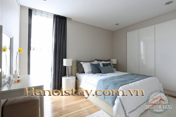 Cho thuê Căn hộ dịch vụ Hoàng Thành Tower đẹp phong cách phương Tây sang trọng, thanh lịch, trang nhã 16