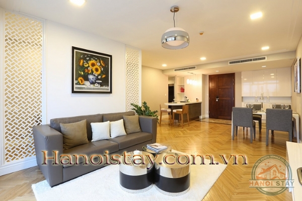 Cho thuê Căn hộ dịch vụ Hoàng Thành Tower đẹp phong cách phương Tây sang trọng, thanh lịch, trang nhã 19