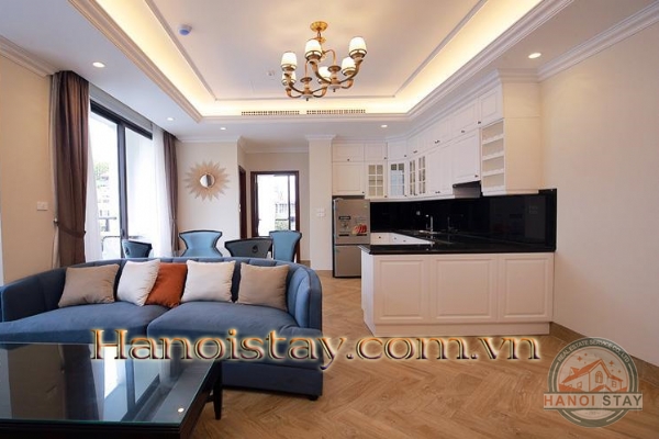 Hãy đến và cảm nhận sự thanh bình của Hồ Tây từ ban công căn hộ dịch vụ Làng Yên Phụ 1
