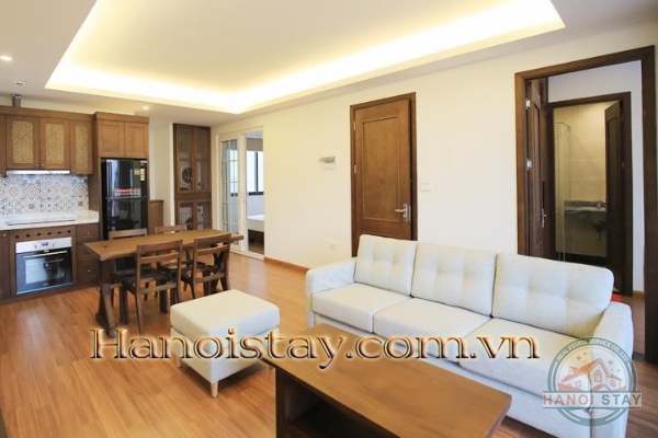 Cuộc sống bình yên tại căn hộ dịch vụ cho thuê 2 phòng ngủ phố Quảng Khánh, Tây Hồ 6
