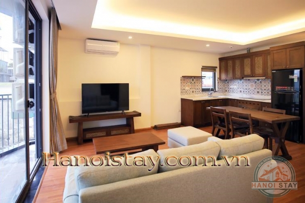 Cuộc sống bình yên tại căn hộ dịch vụ cho thuê 2 phòng ngủ phố Quảng Khánh, Tây Hồ 7