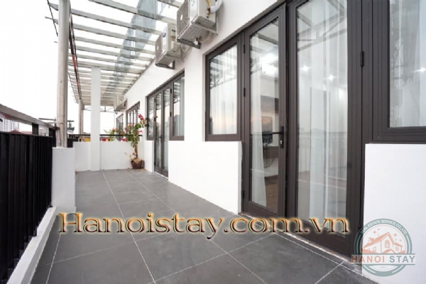 Căn hộ dịch vụ cho thuê 1 phòng ngủ siêu rộng GIÁ RẺ NHẤT khu vực Tây Hồ 9