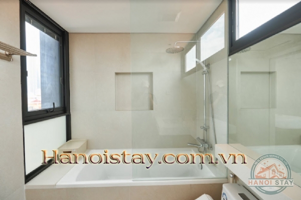 Cho thue can ho 2 PN Ba Dinh 10