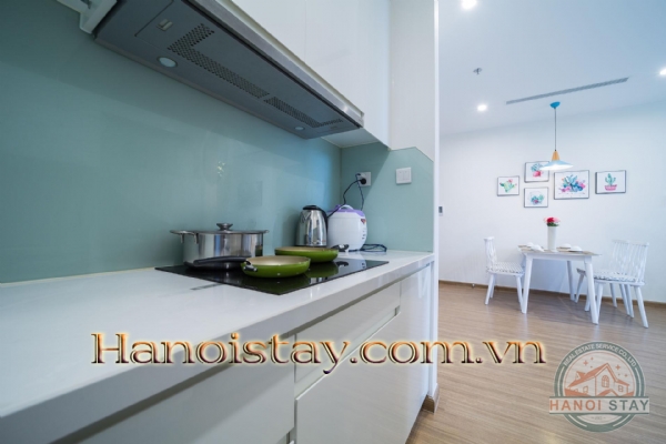 Cho thuê căn hộ Vinhomes skylake Phạm Hùng theo ngày, tháng, năm, sự hòa trộn giữa hiện đại và tân cổ điển 10