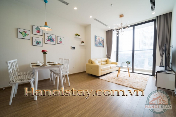 Cho thuê căn hộ Vinhomes skylake Phạm Hùng theo ngày, tháng, năm, sự hòa trộn giữa hiện đại và tân cổ điển 9