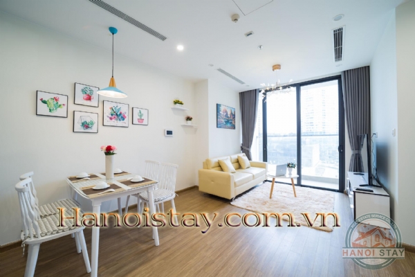 Cho thuê căn hộ Vinhomes skylake Phạm Hùng theo ngày, tháng, năm, sự hòa trộn giữa hiện đại và tân cổ điển 22