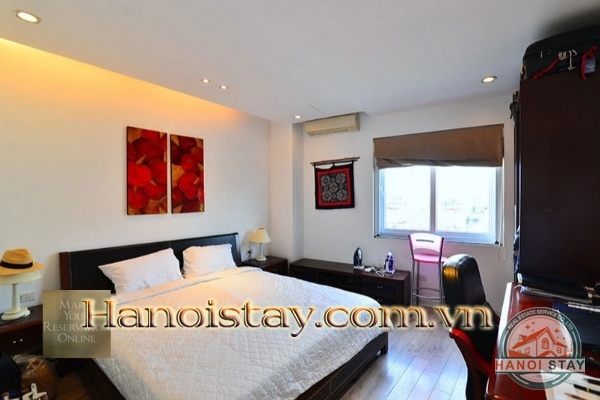 Siêu hót với căn hộ 5 sao: cho thuê căn hộ dịch vụ penhouse 3 phòng ngủ ban công cực rộng mặt hồ Tây 11