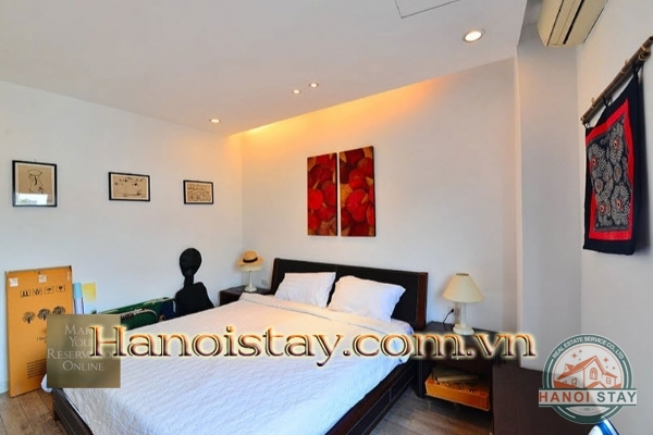Siêu hót với căn hộ 5 sao: cho thuê căn hộ dịch vụ penhouse 3 phòng ngủ ban công cực rộng mặt hồ Tây 12