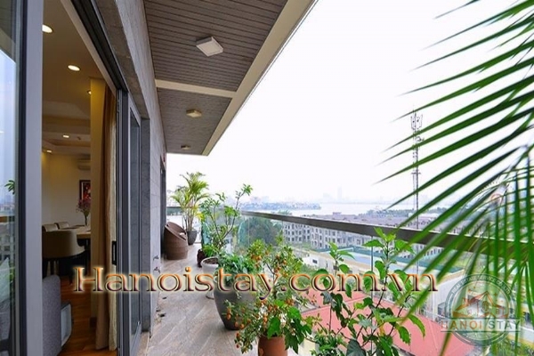 Cho thuê căn hộ Duplex Penthouse Tây Hồ với ban công xịn sò, view Hồ Tây đẹp như tranh 20