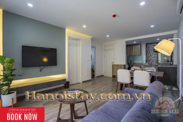 Cho thuê căn hộ 1PN đẳng cấp tại Yên Phụ, Tây Hồ, phù hợp người nước ngoài 4