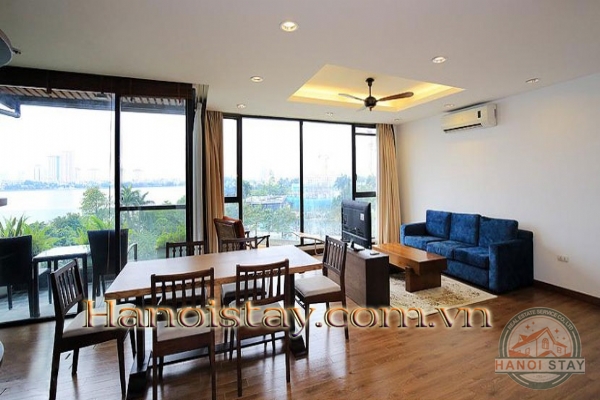 Cho thuê Căn hộ Cao Cấp 2 phòng ngủ Quảng Khánh view hồ Tây, phù hợp với người nước ngoài 12