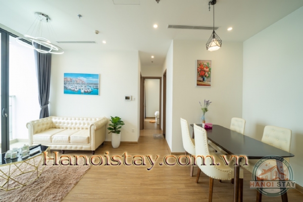 Vinhome Skylake Phạm Hùng 2PN nâng tầm phong cách sống: Cho thuê căn hộ cao cấp theo ngày, tháng, năm 9