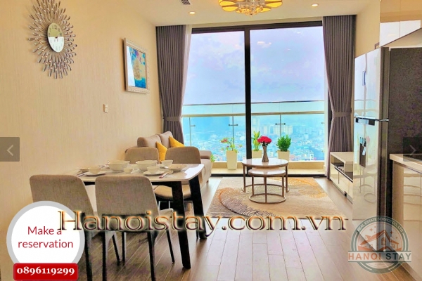 Cho thuê căn hộ cao cấp 2PN vinhomes west point 4