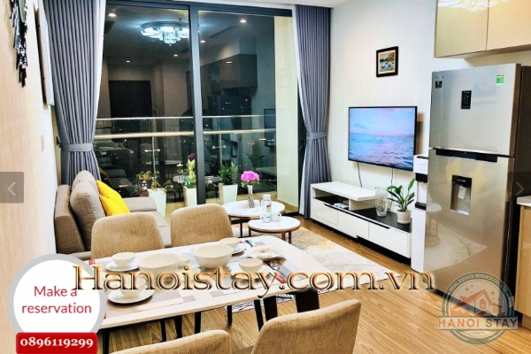 Cho thuê căn hộ cao cấp 2PN vinhomes west point 7