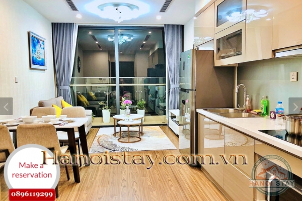 Cho thuê căn hộ cao cấp 2PN vinhomes west point 9