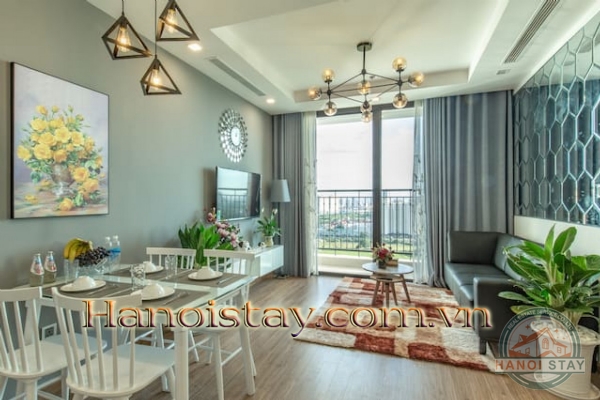 Luxury 3BR Vinhomes Green Bay Apt near JW Marriott 15