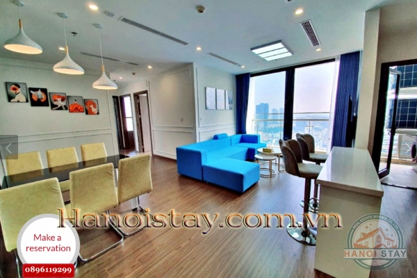 Cho thuê căn hộ 2PN Vinhomes West Point Với khuôn viên đẹp và hiện đại 1
