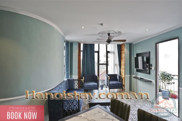 Cho thuê căn hộ cao cấp 2PN quận Hoàn Kiếm 6