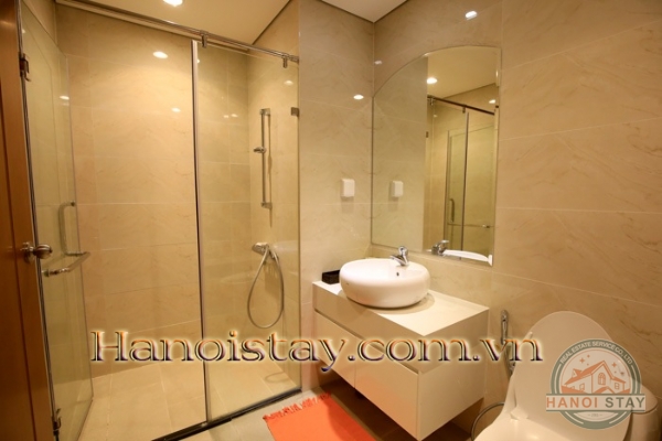 Cho thuê căn hộ Times City theo ngày tháng năm, Căn hộ 3PN sang trọng với lối thiết kế mở hiện đại 9