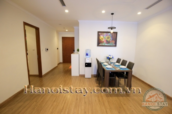 Cho thuê căn hộ Times City theo ngày tháng năm, Căn hộ 3PN sang trọng với lối thiết kế mở hiện đại 17