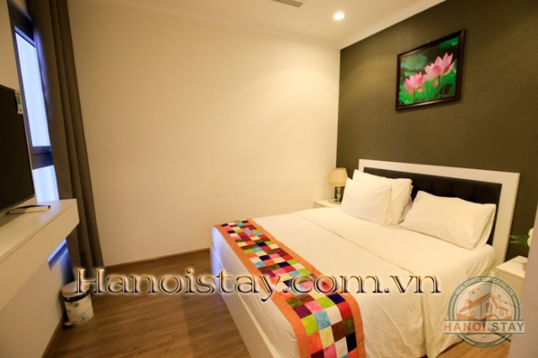 Cho thuê căn hộ Times City theo ngày tháng năm, Căn hộ 3PN sang trọng với lối thiết kế mở hiện đại 23