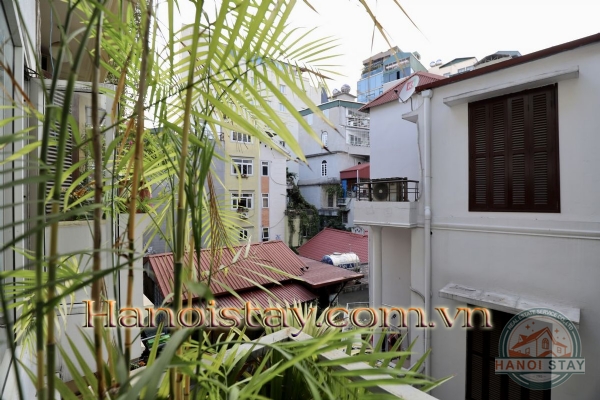 Cho thuê căn hộ 1PN Triệu Việt Vương, Hai Bà Trưng, tiện nghi, thoải mái, với nội thất có màu sáng, dịu nhẹ 5