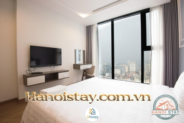 Cho thuê căn hộ 2 phòng ngủ tại Vinhome Metropolis, tầng cao, view trực diện Hồ Tây 14