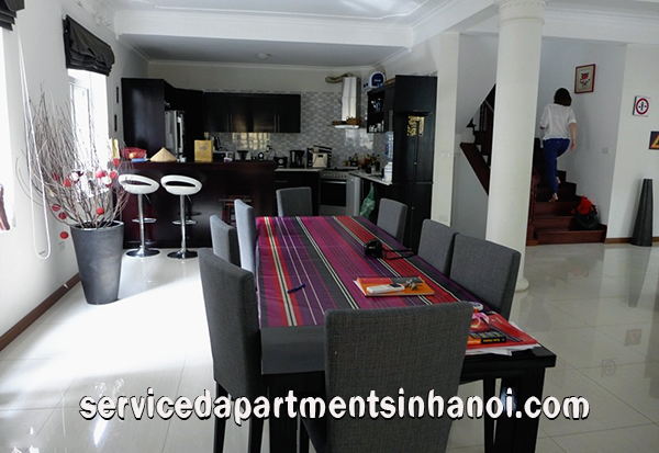 Biệt thự hiện đại có bể bơi cho thuê phố Tô Ngọc Vân, Tây Hồ 4