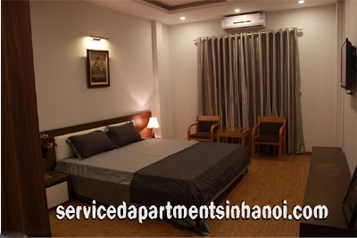 Căn hộ 1 phòng ngủ cho thuê tại Đội Cấn, Ba Đình