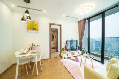 Căn hộ 2 phòng ngủ cao cấp tại Vinhomes Skylake, Phạm Hùng, tầng 30, view thoáng