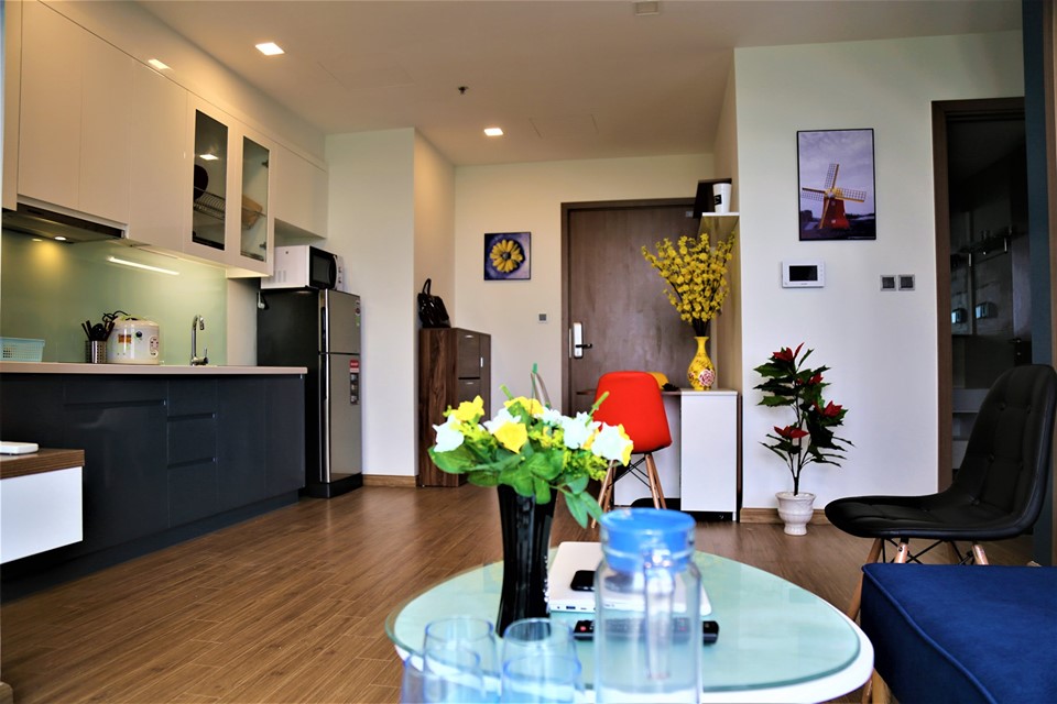 Căn Hộ 2 Phòng Ngủ Đẳng Cấp Tại Vinhome Greenbay Cho Thuê Giá Rẻ, Nội Thất Đầy Đủ 15