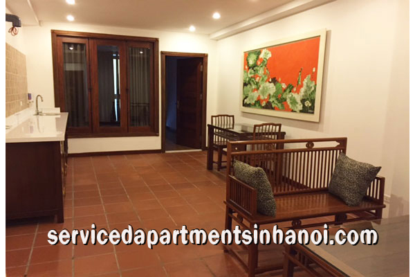 Căn hộ 2 phòng ngủ mới tại đường Nghi Tàm, Tây Hồ cho thuê