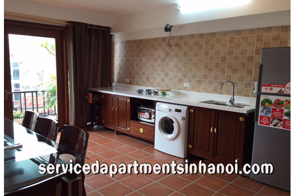 Căn hộ 2 phòng ngủ mới tại đường Nghi Tàm, Tây Hồ cho thuê 4