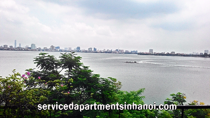 Căn hộ 2 phòng ngủ tại Yên Phụ, Tây Hồ có ban công cho thuê 1