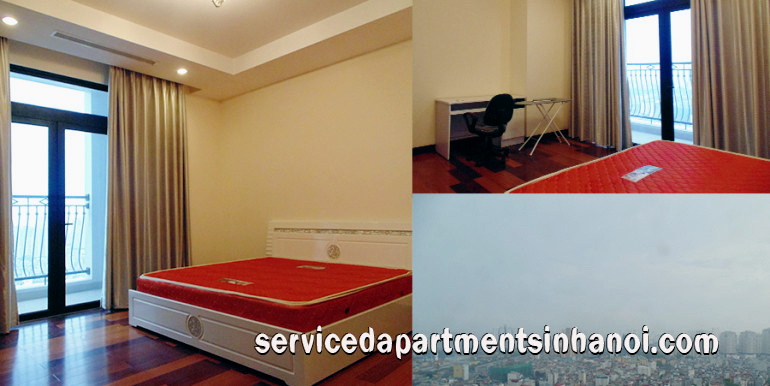 Căn hộ 3 phòng ngủ rộng rãi cho thuê tại R5 Tower, Royal City 12
