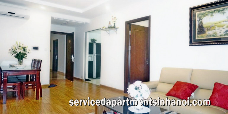 Căn hộ chung cư 2 phòng ngủ hiện đại ở Times City cho thuê 4