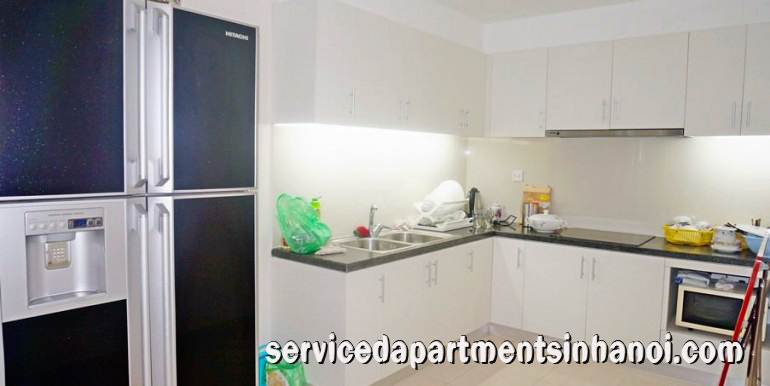 Căn hộ chung cư 2 phòng ngủ hiện đại ở Times City cho thuê 6