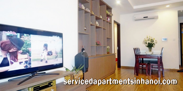 Căn hộ chung cư 2 phòng ngủ hiện đại ở Times City cho thuê 7