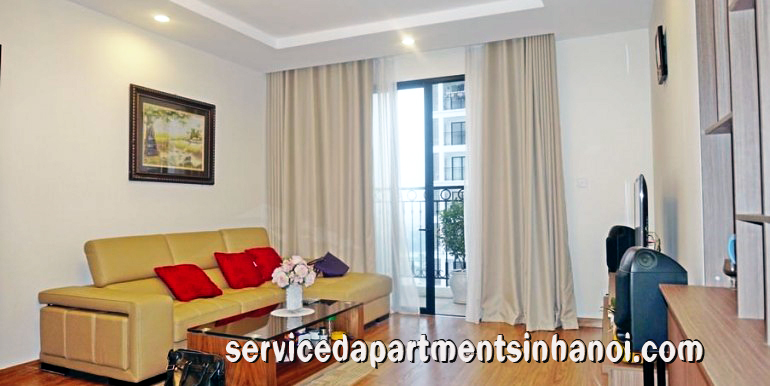 Căn hộ chung cư 2 phòng ngủ hiện đại ở Times City cho thuê 8