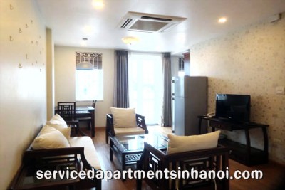 Căn hộ dịch vụ 1 phòng ngủ cho thuê tại khu Trúc Bạch, Ba Đình