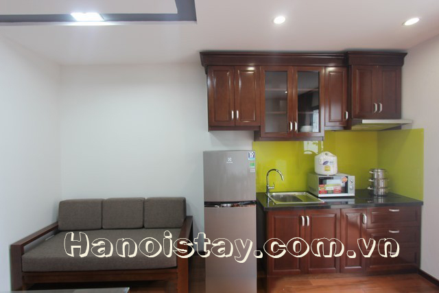 Căn hộ dịch vụ 1 phòng ngủ gần Đại sứ quán Nhật Bản cho thuê chất lượng cao 2