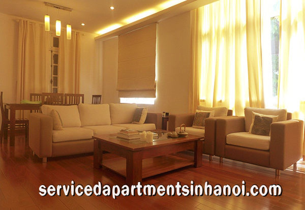 Căn hộ dịch vụ 2 phòng ngủ, full nội thất cho thuê tại Xuân Diệu, Tây Hồ