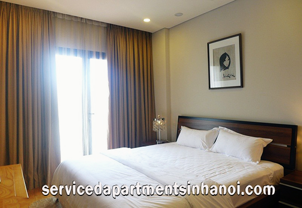 Căn hộ dịch vụ 2 phòng ngủ mới tại Tây Hồ tại tòa nhà cao cấp cho thuê 5