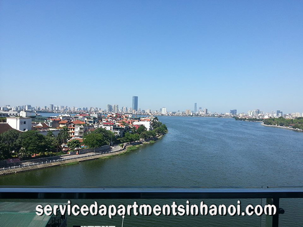 Căn hộ dịch vụ cao cấp 3 phòng ngủ cho thuê tại phố Xuân Diệu, Tây Hồ 1